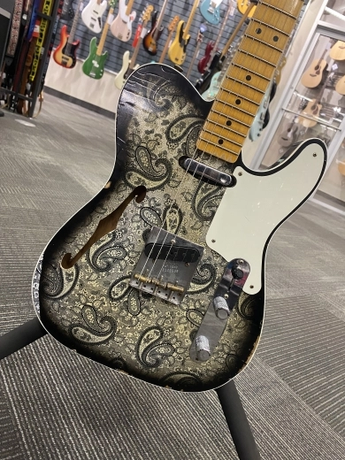 Fender Custom Shop - FCS LE DOUBLE ESQUIRE CREL ABP